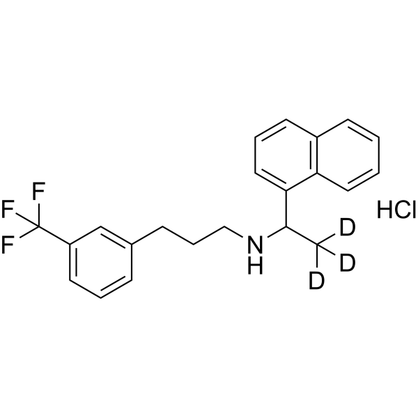 (Rac)-Cinacalcet-d3 hydrochloride 1185097-33-9